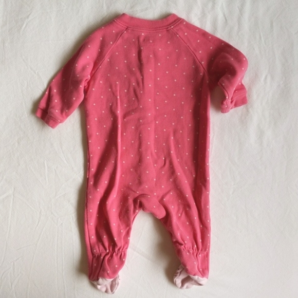 joe fresh under the sea snap sleeper footie pajamas 3 months baby girl - Picture 5 of 5